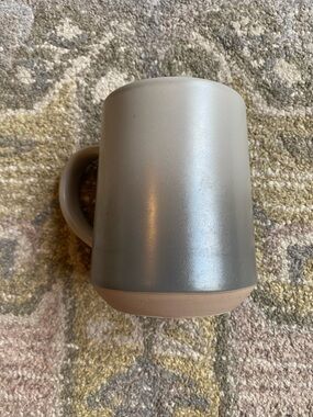 Threshold Ombré Matte Stoneware Mug in Gray with Tan Base